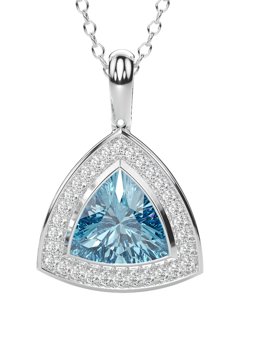 Yellow Gold earrings with Ametist and Diamonds