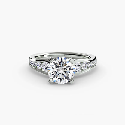 Solitaire with Pavé 2