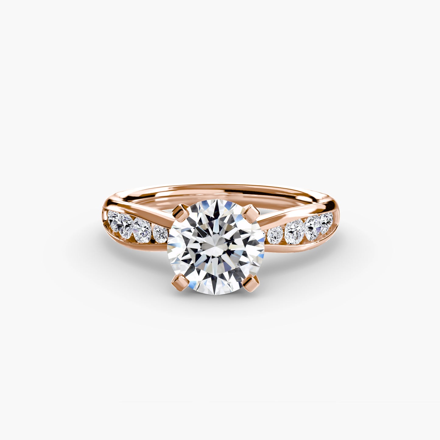 Solitaire with Pavé 3