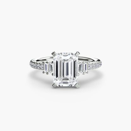 Solitaire with Pavé 4