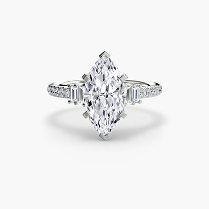 Solitaire with Pavé 4