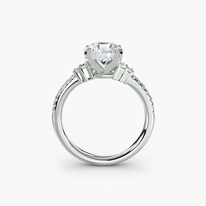 Solitaire with Pavé 4