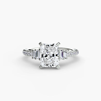 Solitaire with Pavé 4